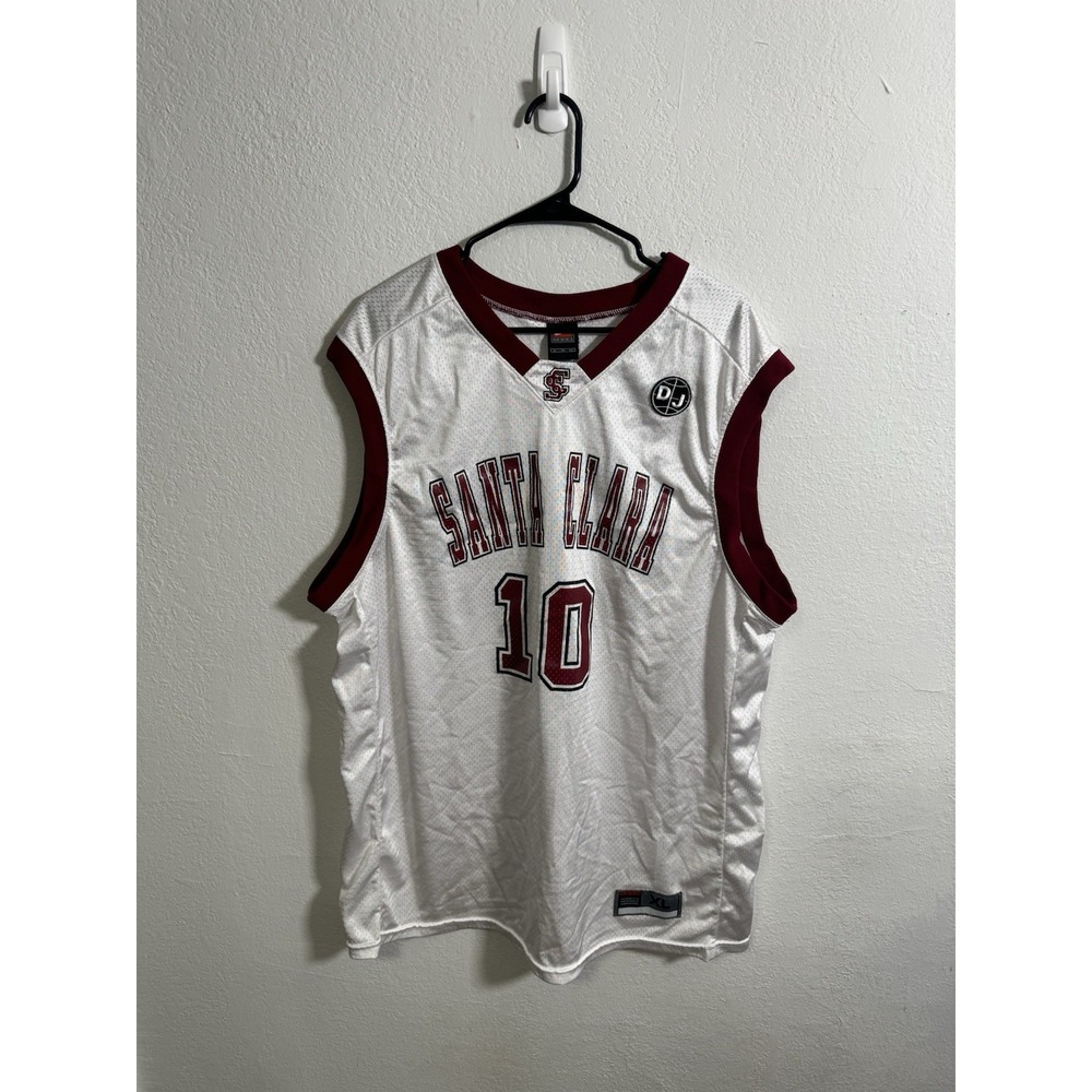 Vintage Nike Santa Clara Broncos #10 Basketball Jersey /‎ Size XL